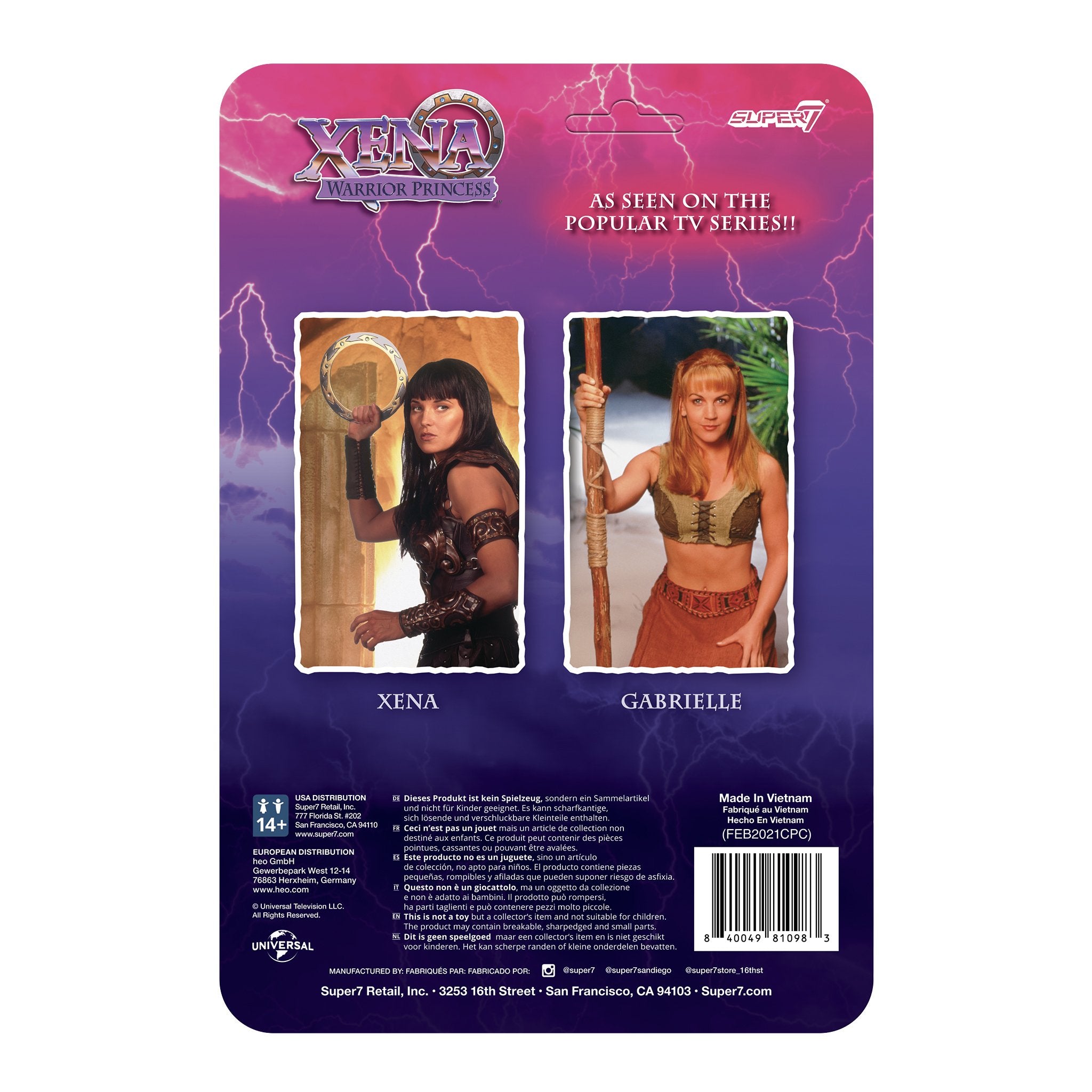 Xena: Warrior Princess ReAction Figure Wave 1 - Gabrielle