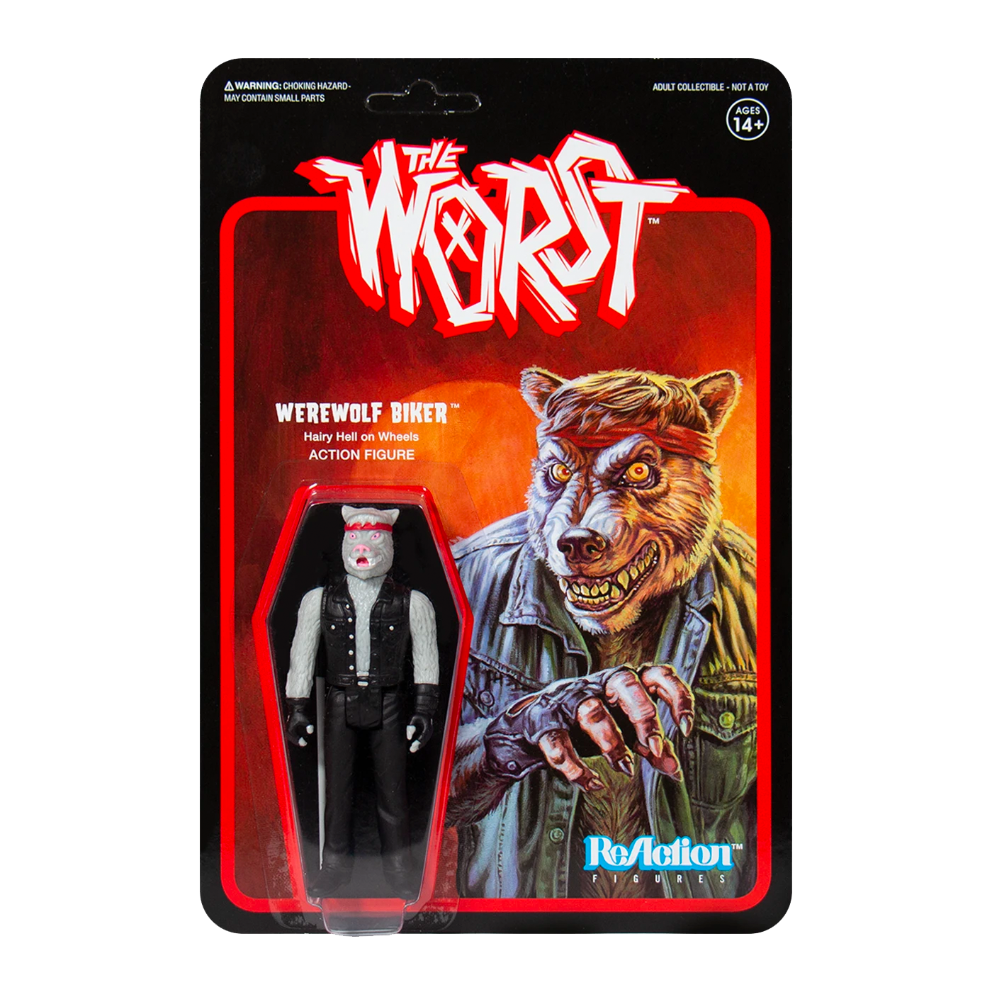 The Worst ReAction Figure - Werewolf Biker (Color 3)