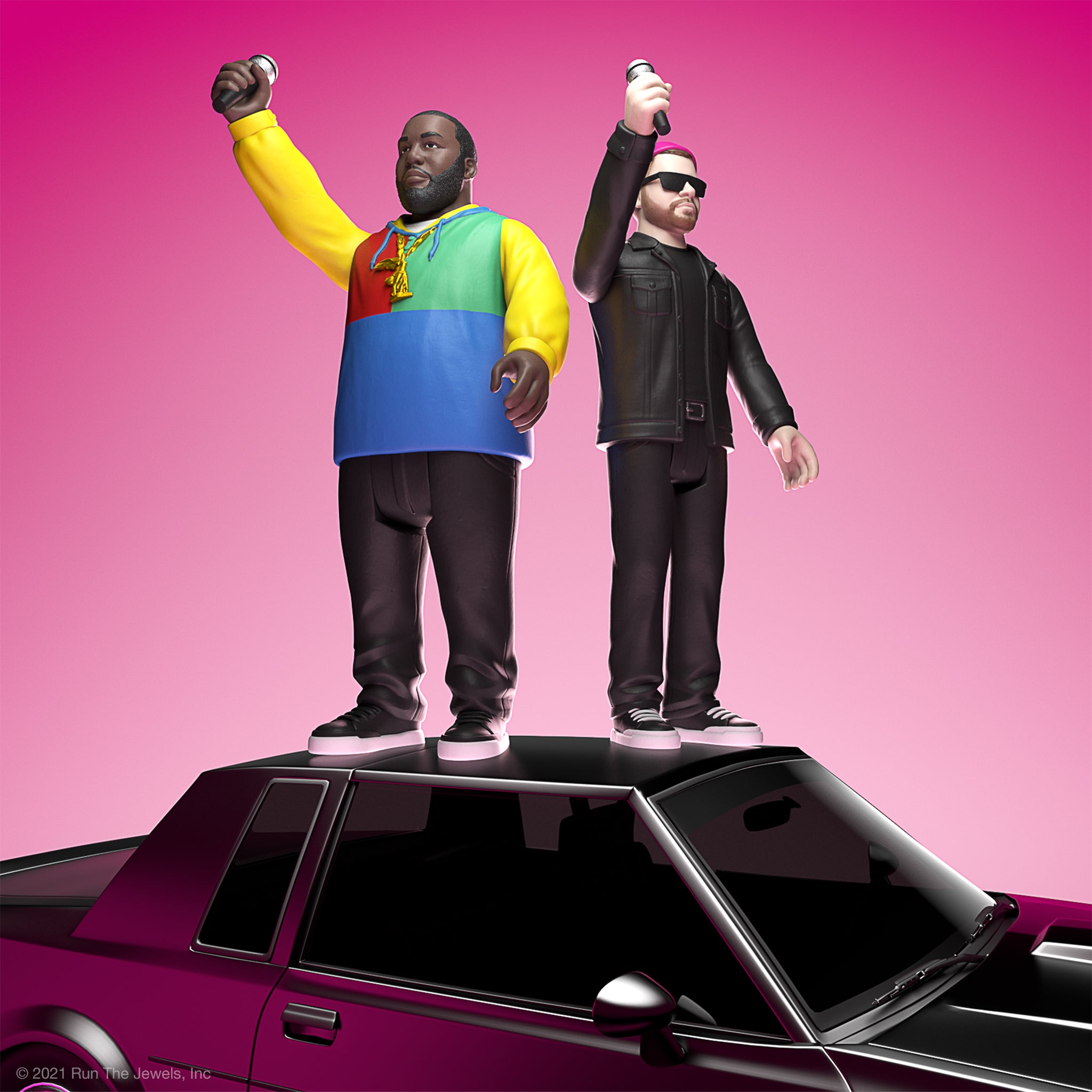 Run The Jewels ReAction Figures 2-Pack - El-P & Killer Mike