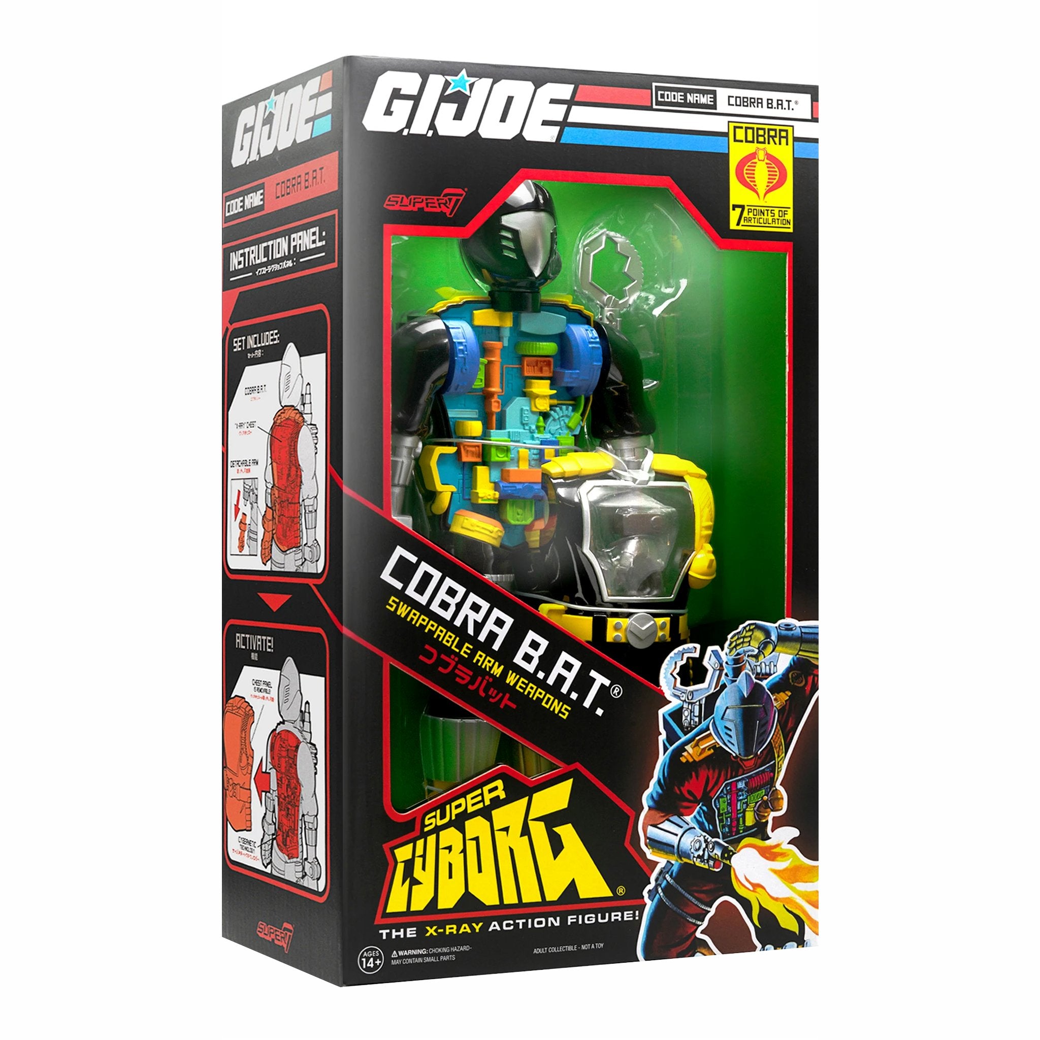 G.I. Joe Super Cyborg – Cobra B.A.T. (Original)