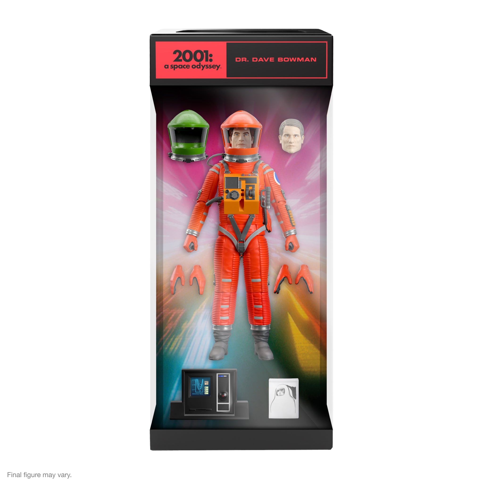 2001: A Space Odyssey ULTIMATES! Wave 1 - Dr. Dave Bowman [Red Suit] (Pre-Order)