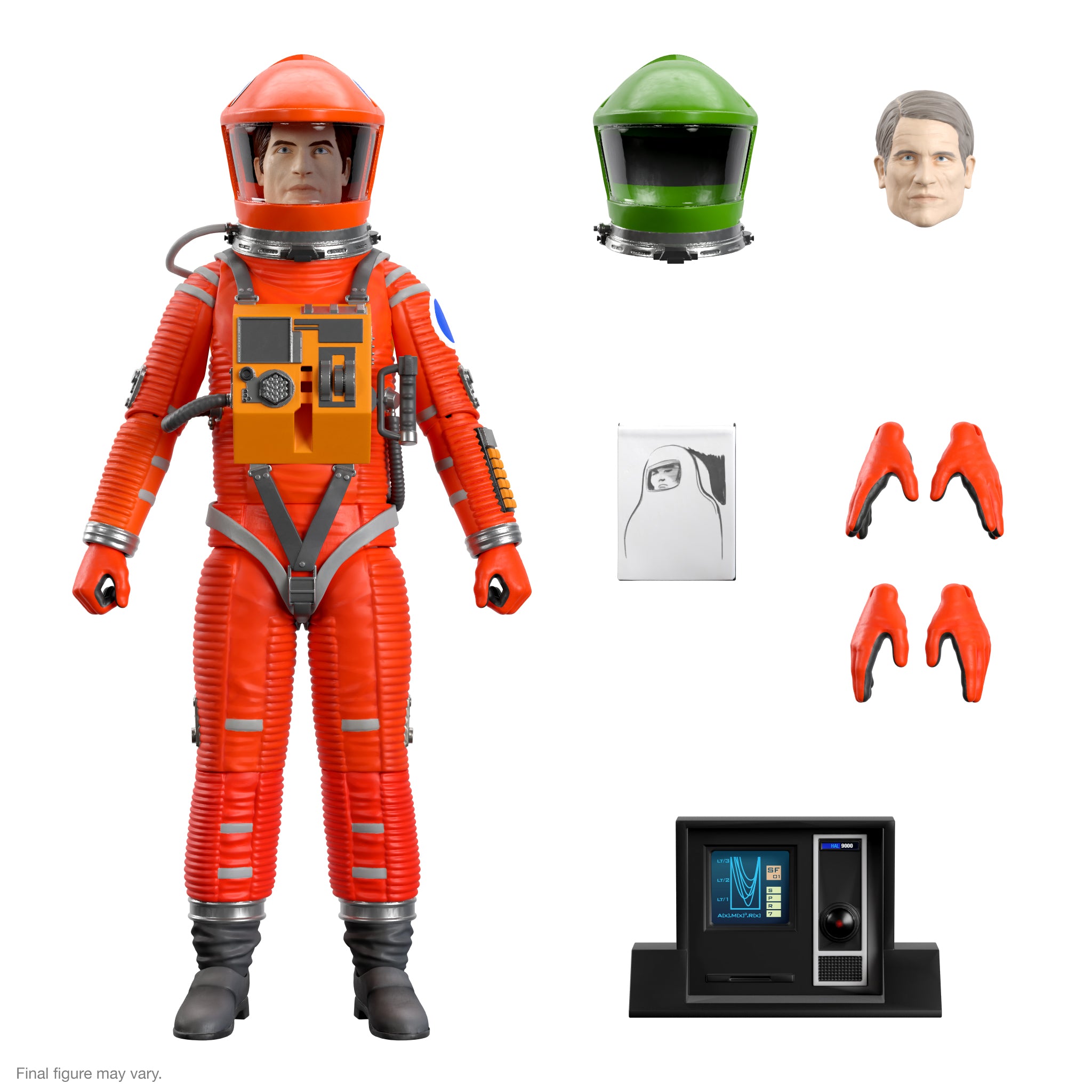 2001: A Space Odyssey ULTIMATES! Wave 1 - Dr. Dave Bowman [Red Suit] (Pre-Order)