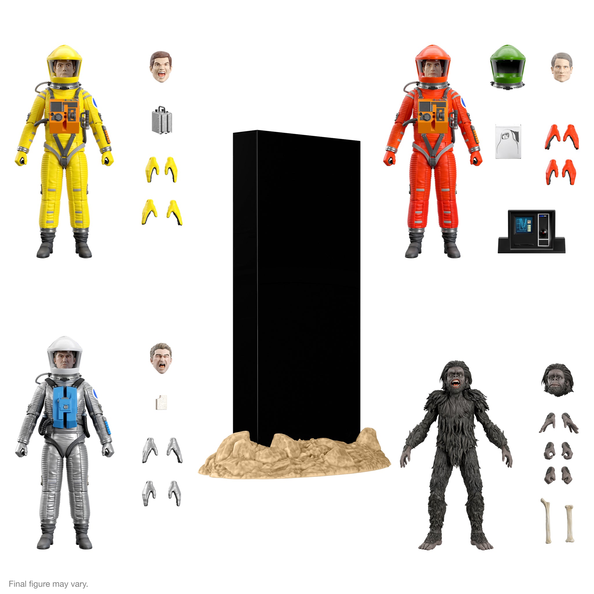 2001: A Space Odyssey ULTIMATES! Wave 1 - Set of 4 (Pre-Order)