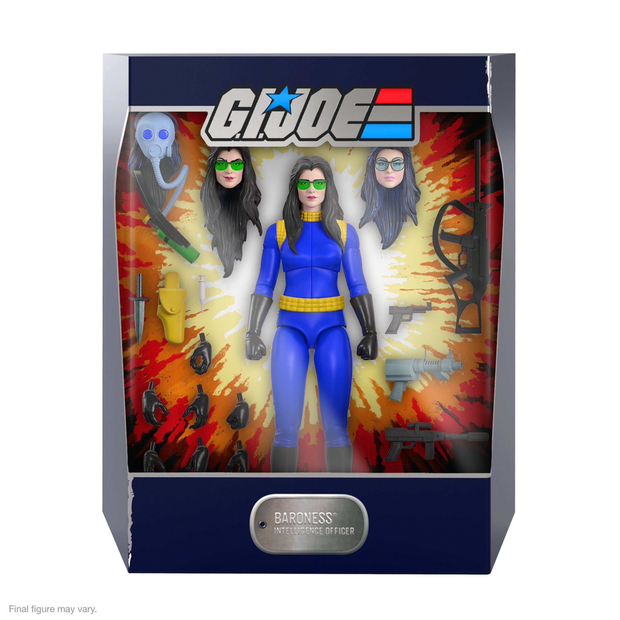 G.I.  Joe ULTIMATES! Wave 2 - Baroness [Blue] (Pre-Order)