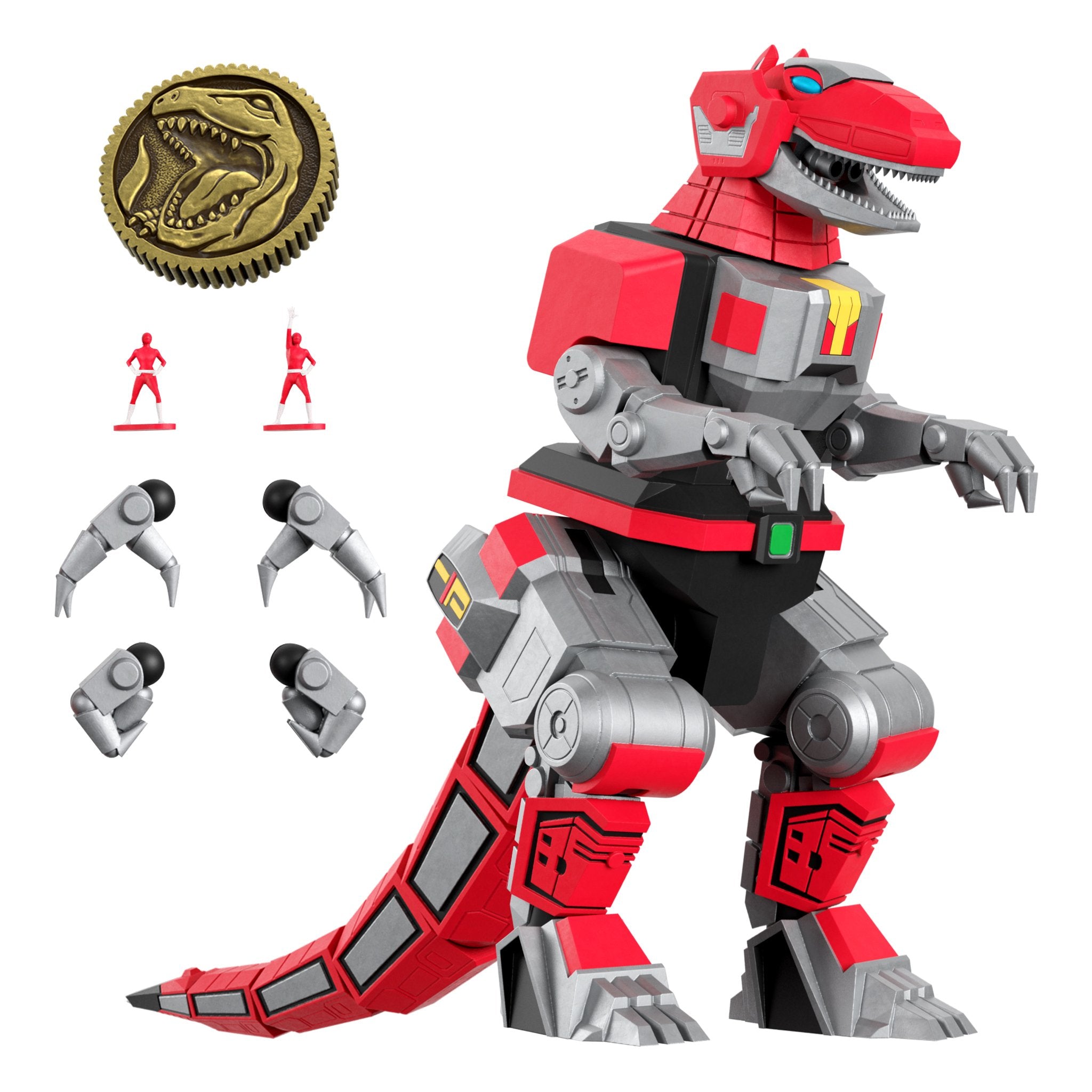 Mighty Morphin Power Rangers ULTIMATES! Wave 1 - Tyrannosaurus Dinozord (Pre-Order)