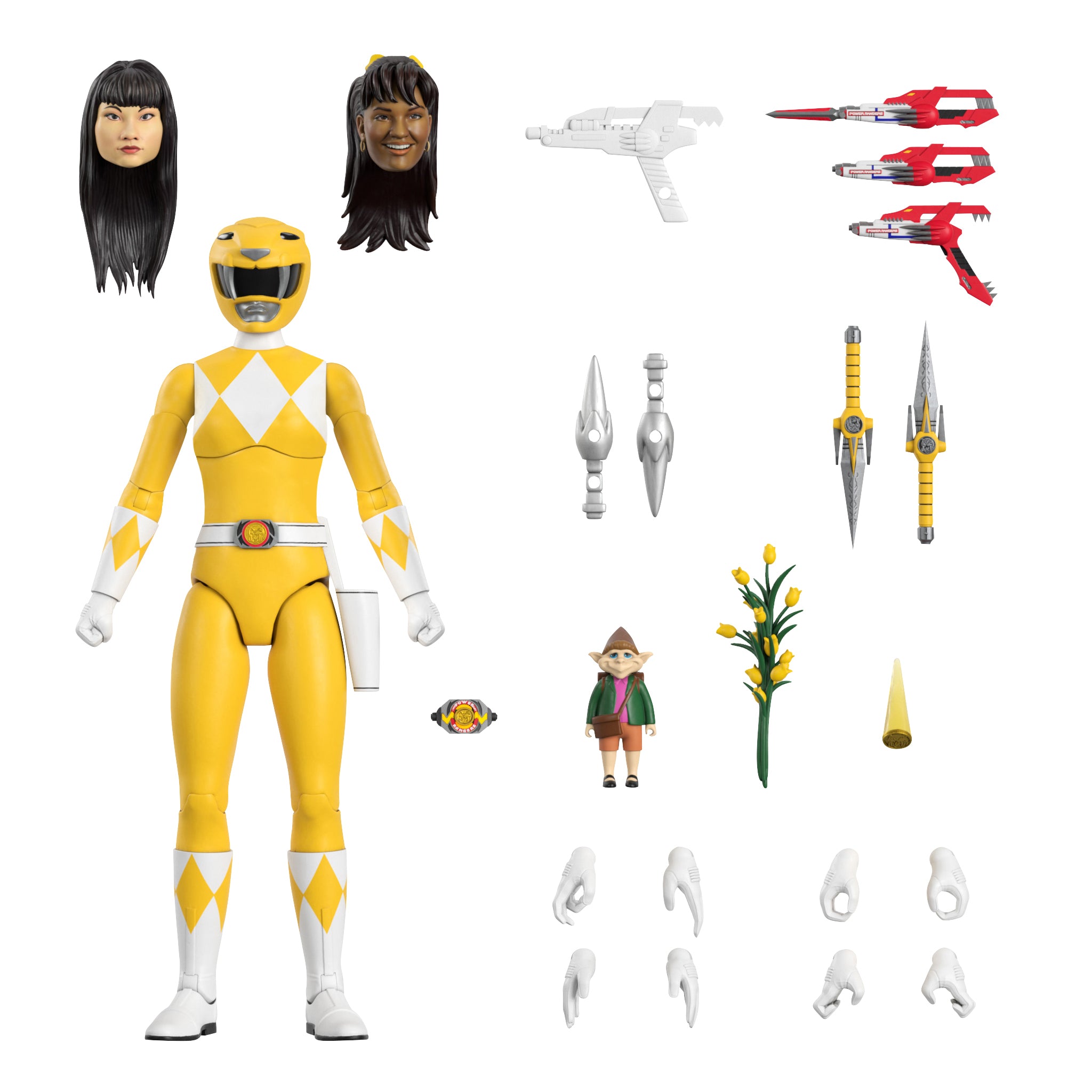 Mighty Morphin Power Rangers ULTIMATES! Wave 1 - Yellow Ranger (Pre-Order)
