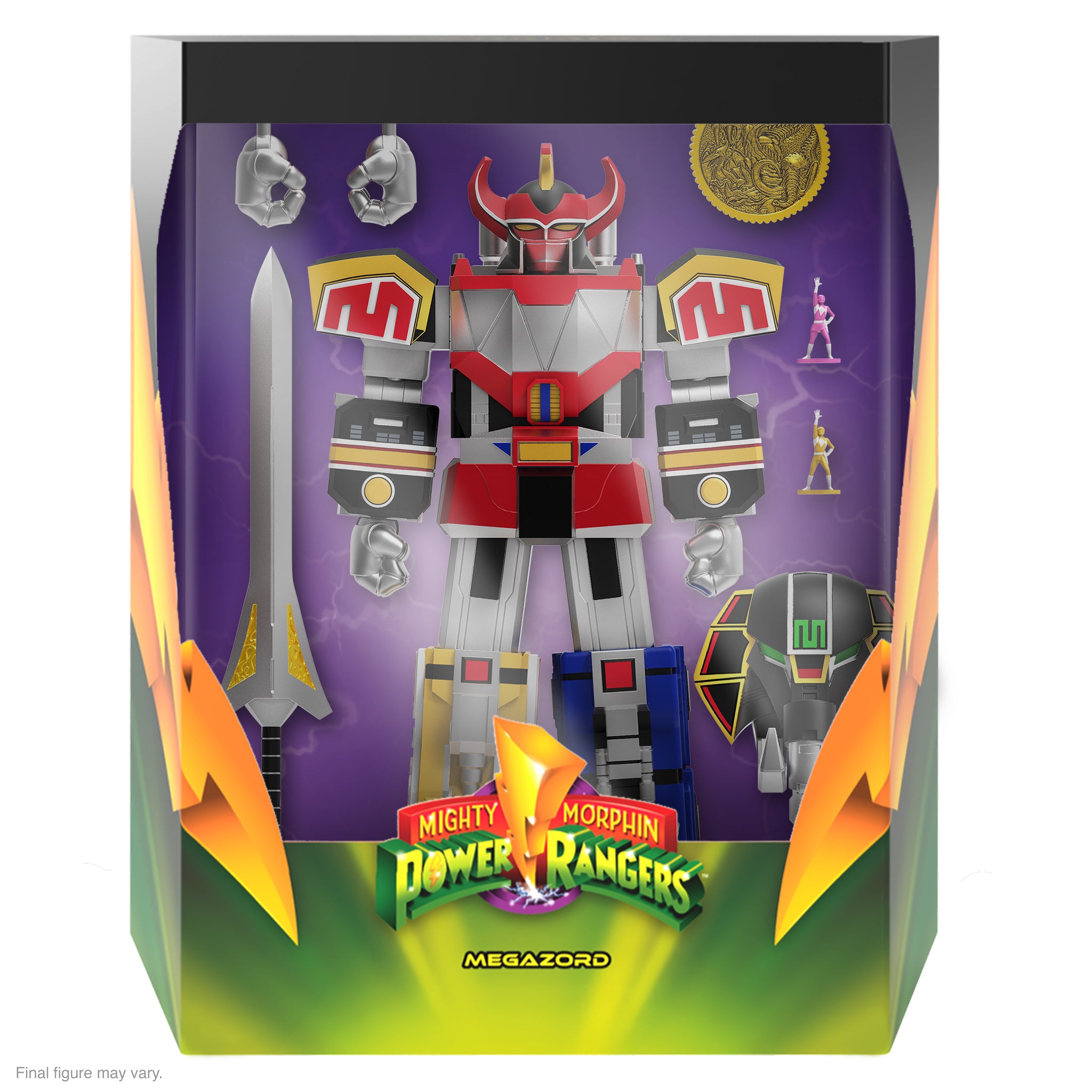 Mighty Morphin Power Rangers ULTIMATES! Wave 3 - Dino Megazord (Pre-Order)