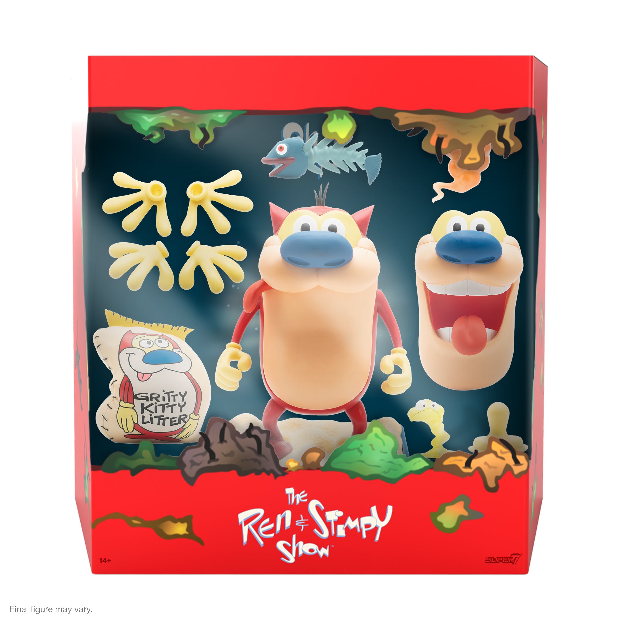 Ren & Stimpy ULTIMATES! Wave 1- Stimpy (Pre-Order)