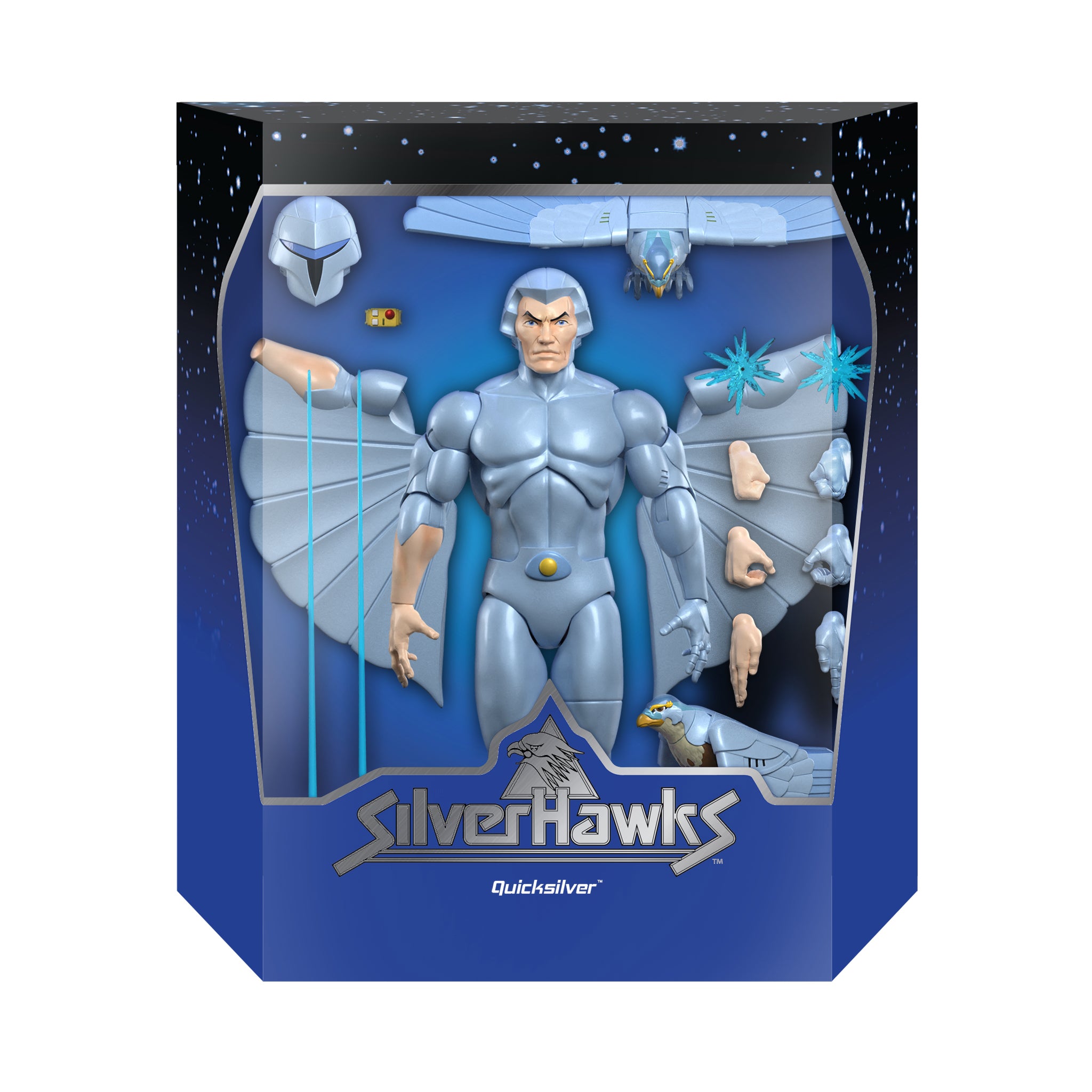 SilverHawks ULTIMATES! Wave 1 - Quicksilver (Pre-Order)