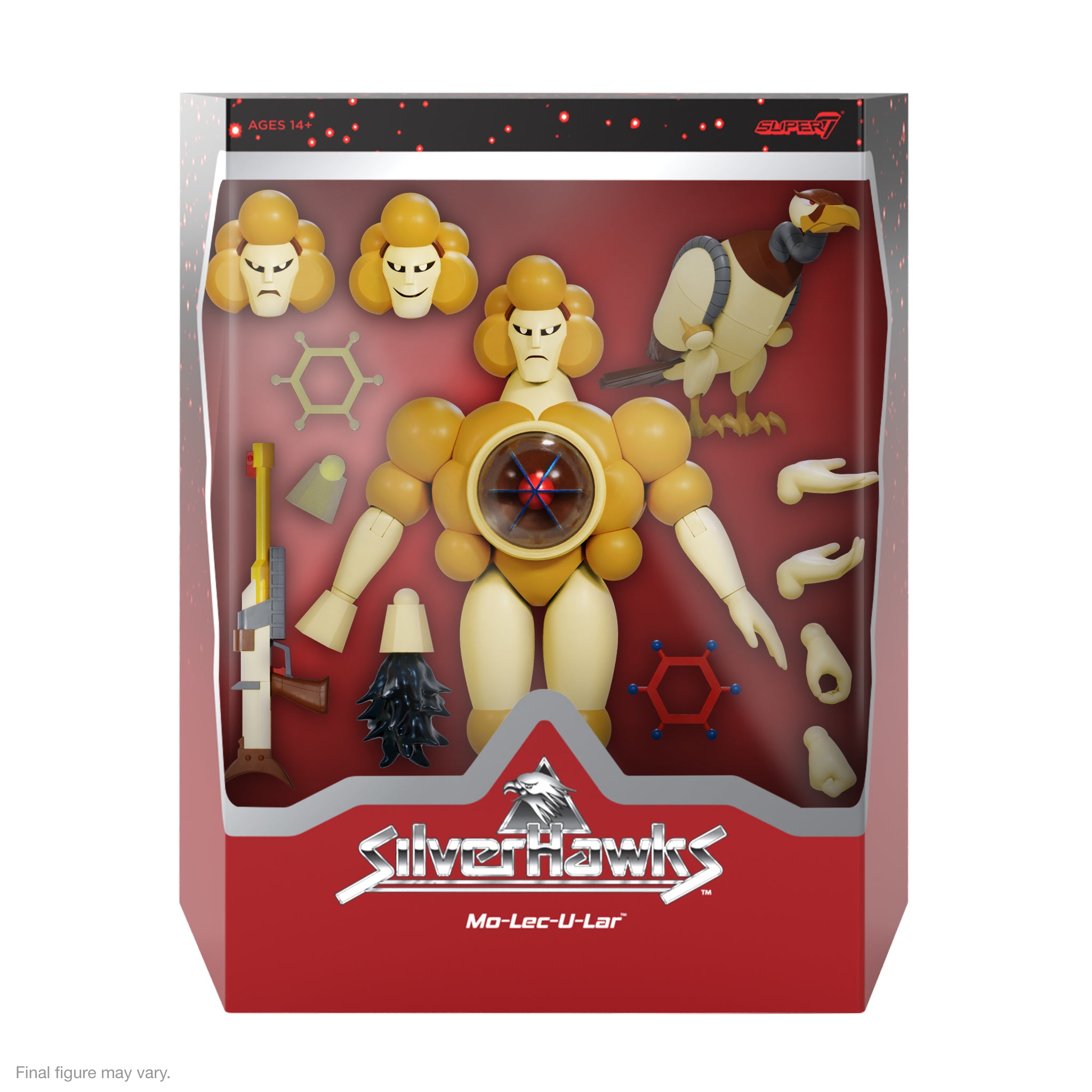 SilverHawks ULTIMATES! Wave 3 - Mo-Lec-U-Lar (Pre-Order)
