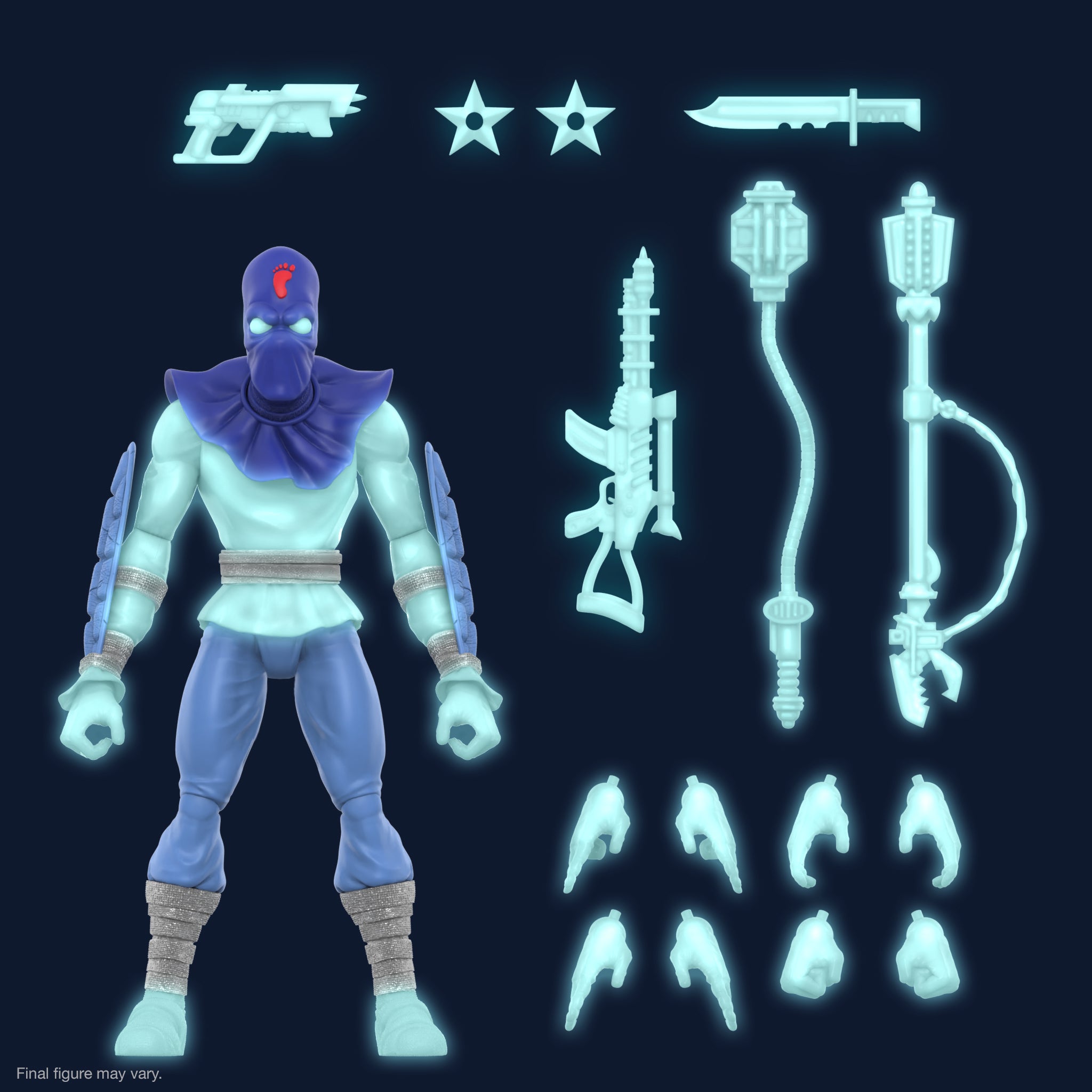 Teenage Mutant Ninja Turtles ULTIMATES! - Foot Soldier [Glow] (Super7 Exclusive Pre-Order)