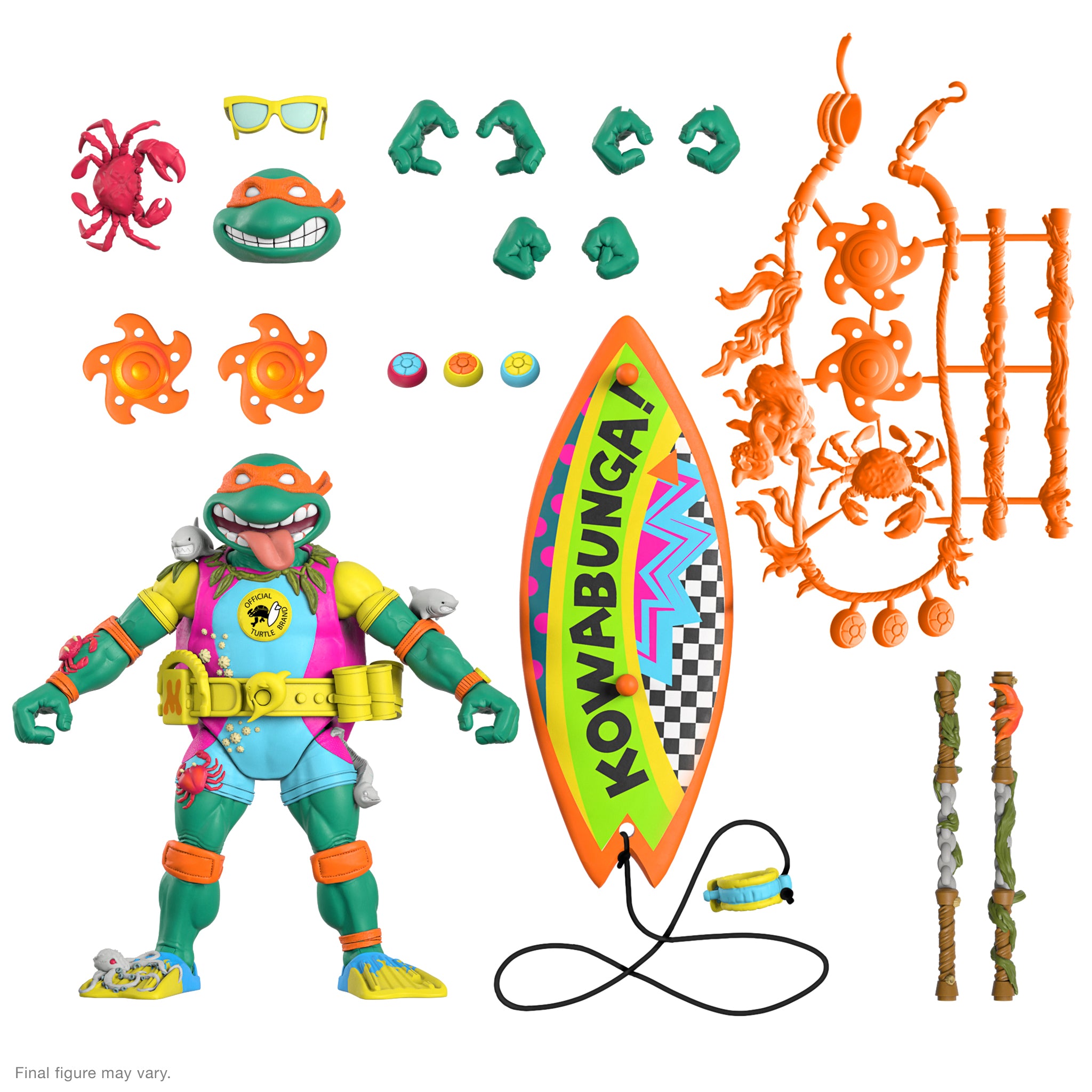Teenage Mutant Ninja Turtles ULTIMATES! Wave 6 - Sewer Surfer Mike (Pre-Order)
