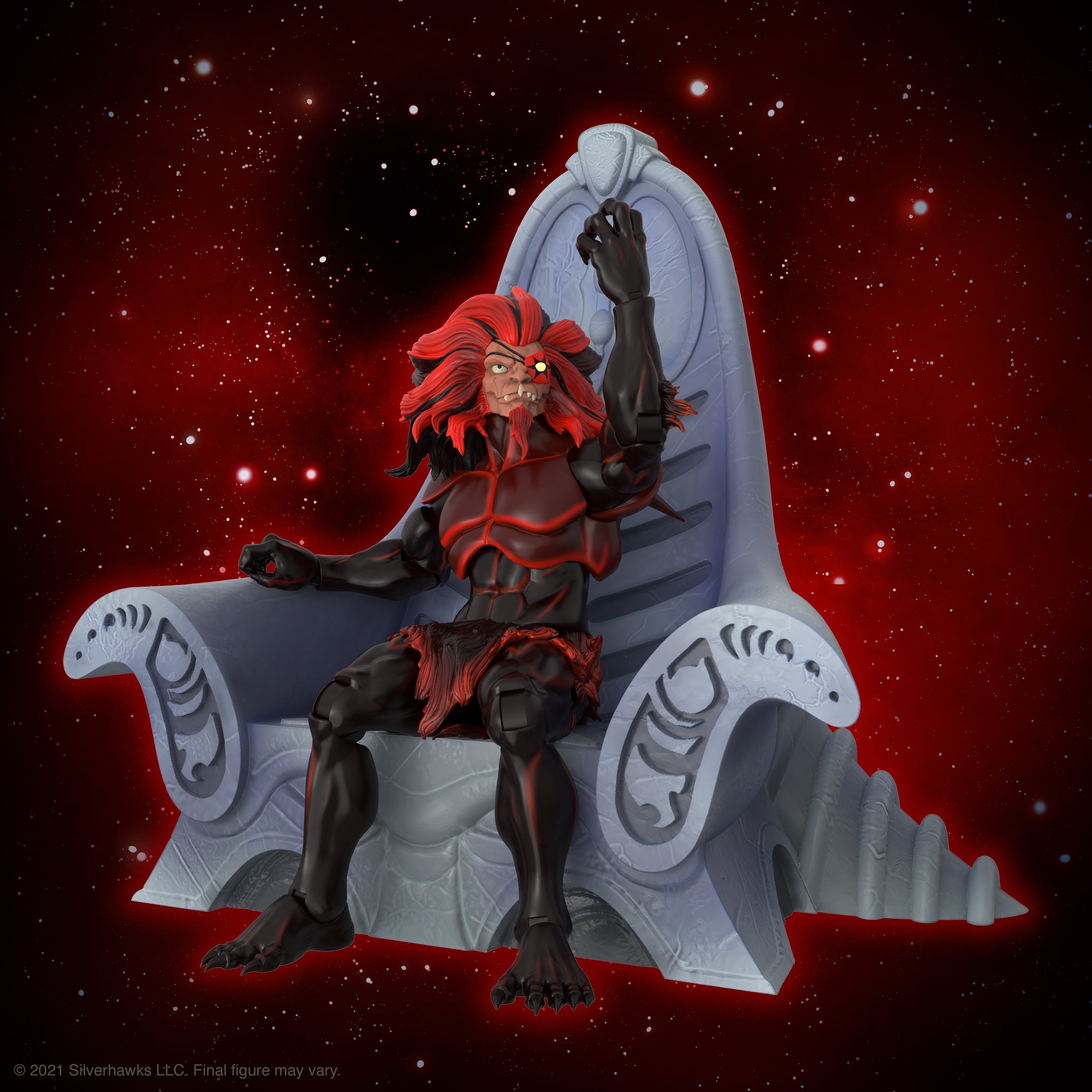 SilverHawks ULTIMATES! Wave 2 - Set of 4 Figures with Mon*Star’s Throne (Pre-Order)