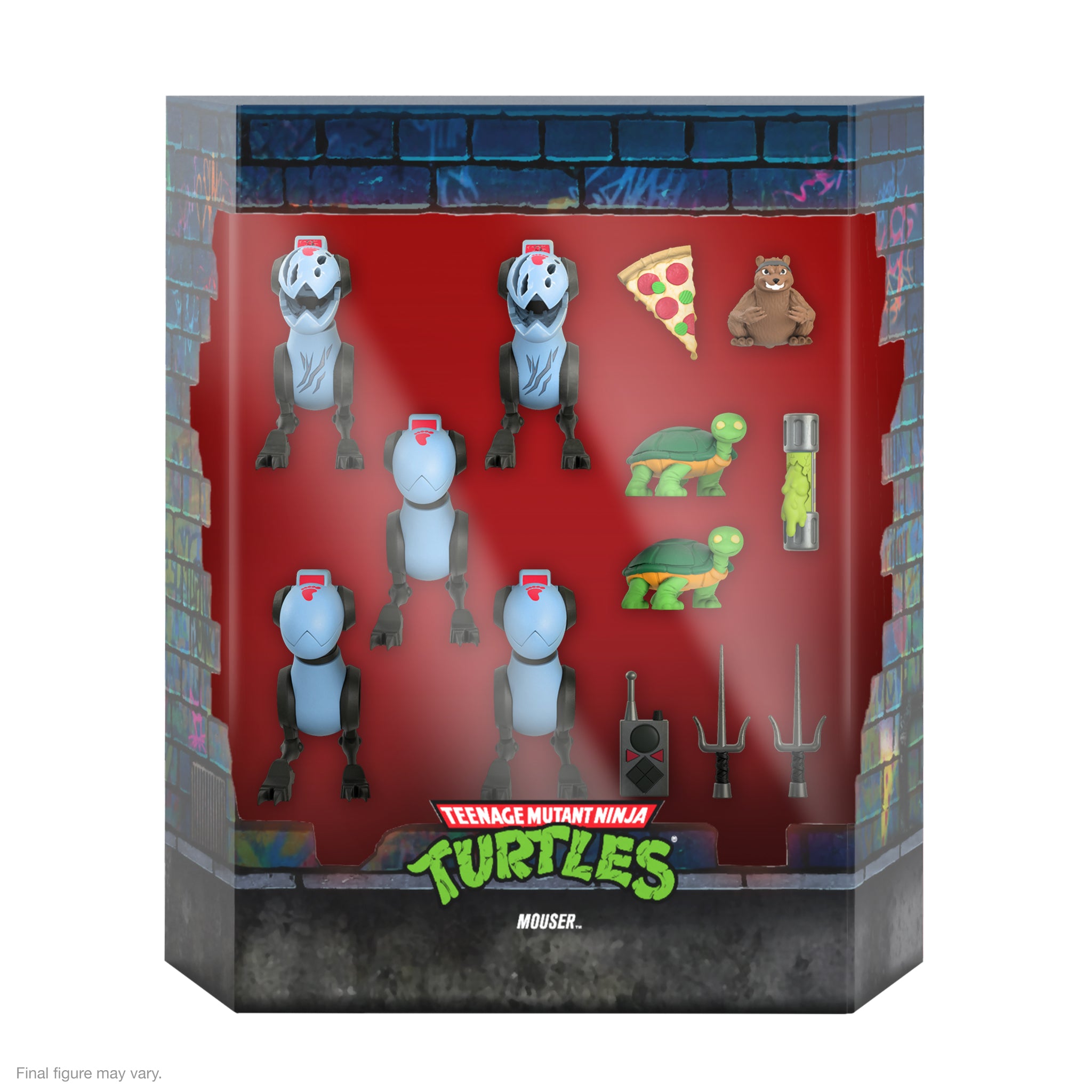 Teenage Mutant Ninja Turtles ULTIMATES! Wave 6 - Mouser Pack (Pre-Order)
